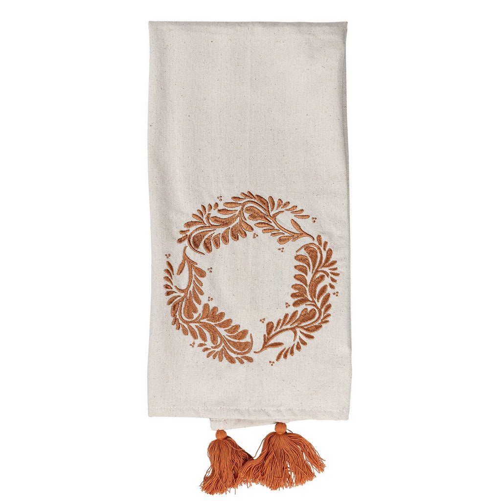 Milano Tea Towel Rust